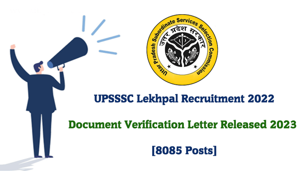 UPSSSC Lekhpal Recruitment 2022 | UP Lekhpal Document Verification ...